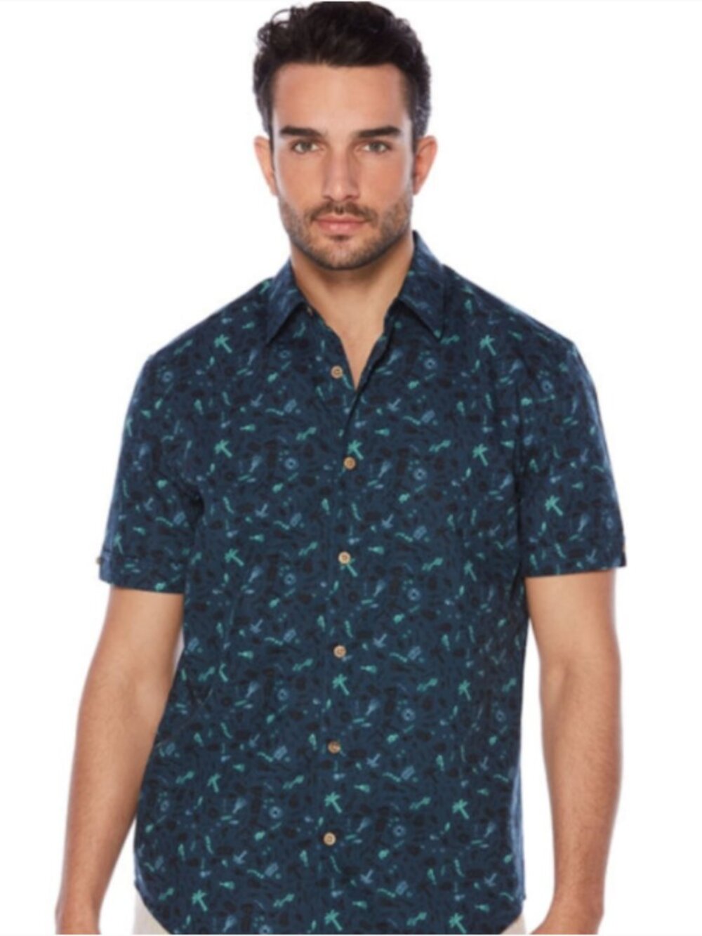 CUBAVERA MEN'S TROPICAL SHIRT SIZE XL